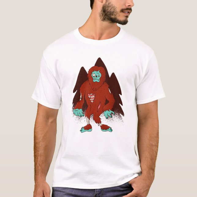 Zombie Bigfoot T-Shirt (Vorderseite)