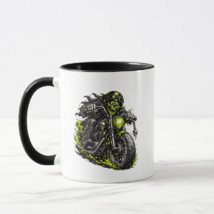 Zombie-Biker-Motorrad  Tasse