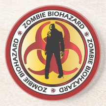 Zombie-Biohazard-Abfallwarnung Lustiger Halloween
