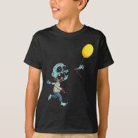 Zombie Birthday Ballon - Niedliche Zombie Kinder A