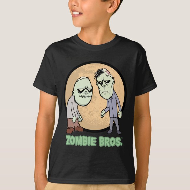Zombie Bros. Shirt - große Grafik (Vorderseite)