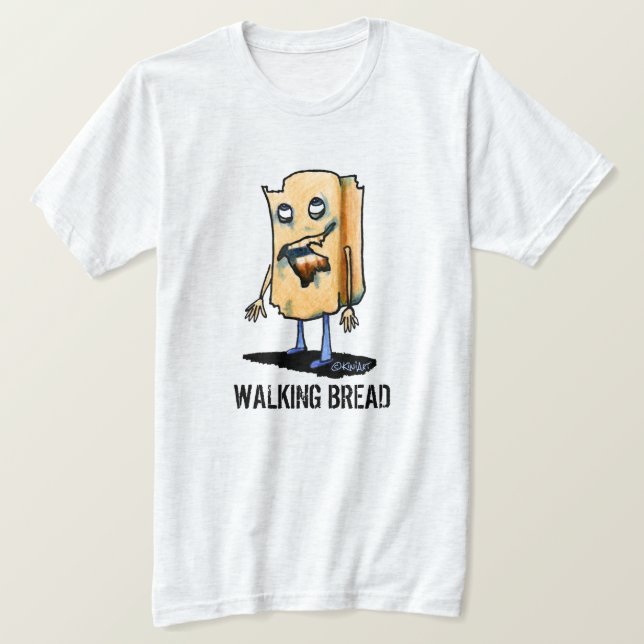 Zombie Brot T-Shirt (Design vorne)