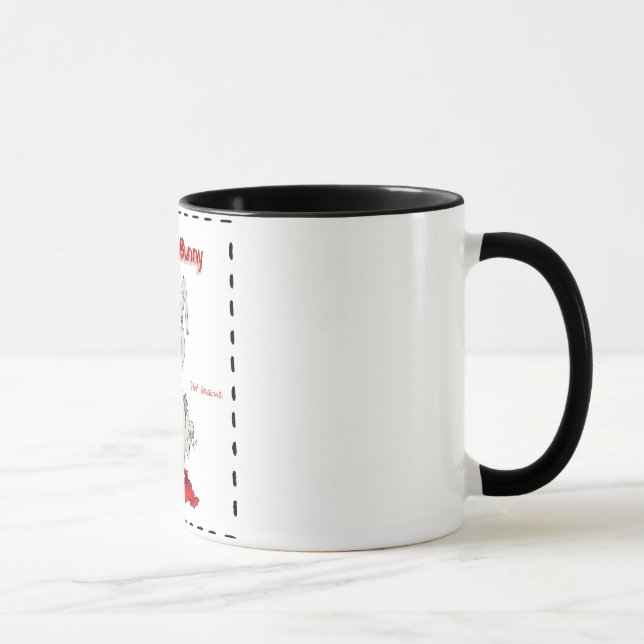 Zombie Bunny Tasse (Rechts)