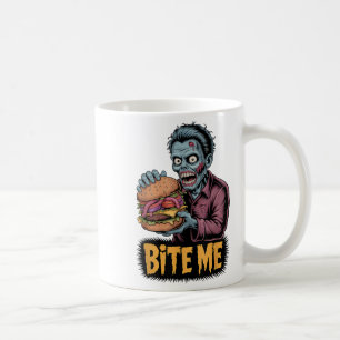 Zombie Burger Funny Food Halloween Kaffeetasse