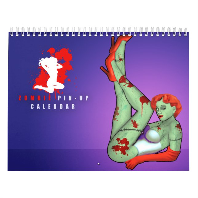 Zombie Button-Oben Kalender 2014 (Titelbild)