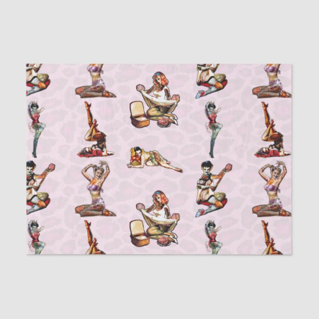 Zombie-Button Ups Seidenpapier (Vorderseite)