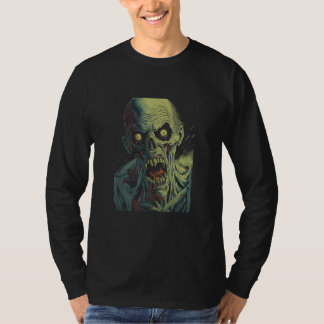 Zombie by Haunted Horror Halloween 4 T-Shirt