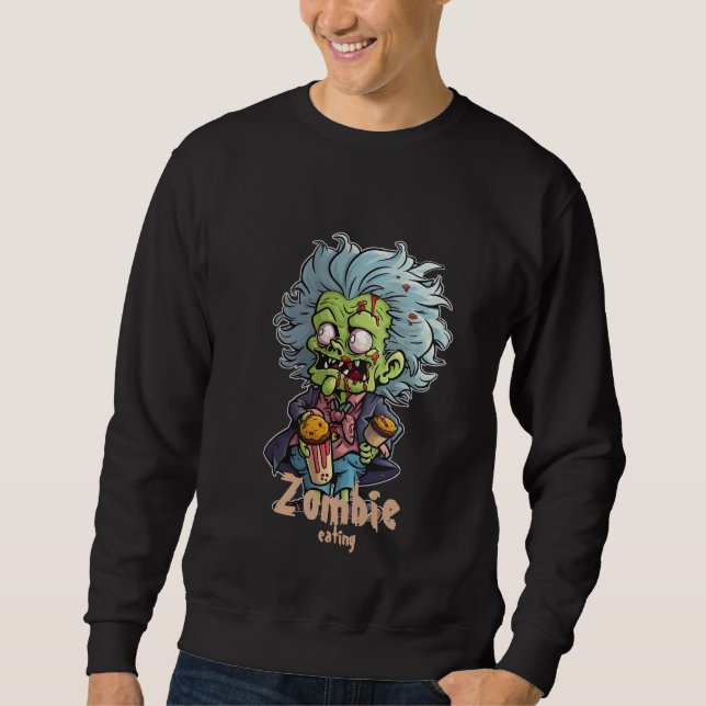 Zombie Cartoon T - Shirt (Vorderseite)