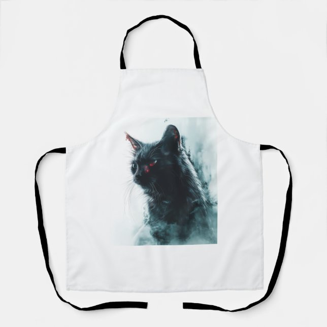 Zombie Cat Apokalypse Schürze (Vorderseite)