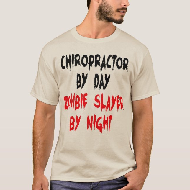 Zombie Chiropraktor T-Shirt (Vorderseite)