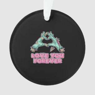 Zombie Classic - Herz und Hände des Skeletts Ornament