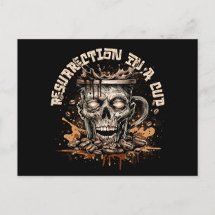 Zombie Coffee Postkarte