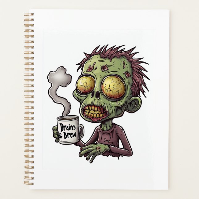  Zombie Coffee Time Planer (Vorderseite)