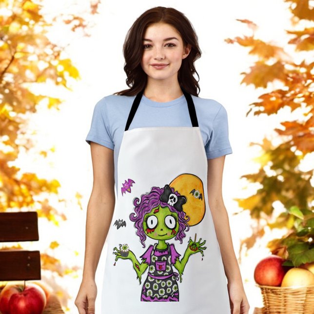 Zombie Cook Creepy Halloween Schürze (Von Creator hochgeladen)