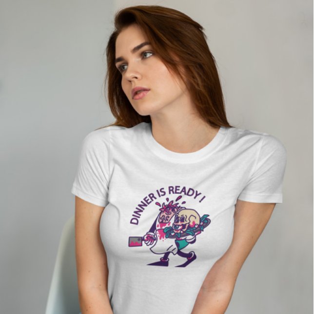 Zombie Cook Halloween T-Shirt (Von Creator hochgeladen)