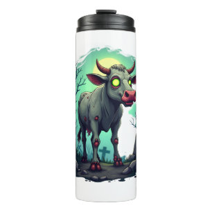 Zombie Cow Apokalypse Thermosbecher