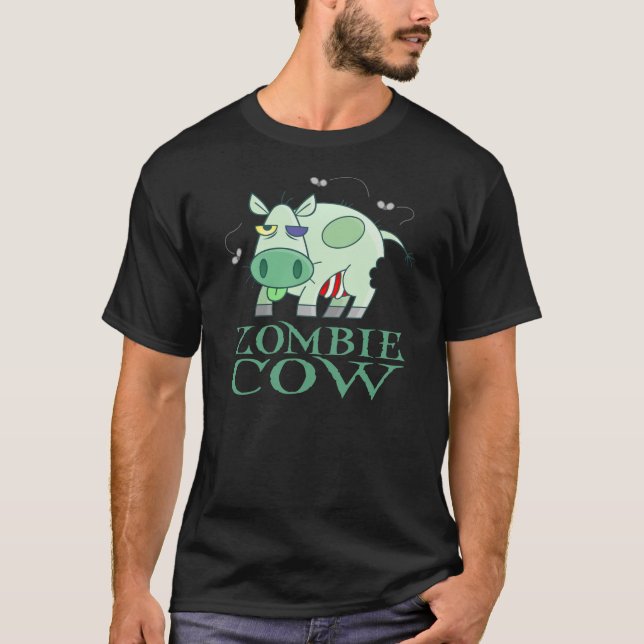 zombie_cow_black T-Shirt (Vorderseite)