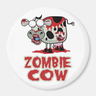 Zombie Cow Magnet