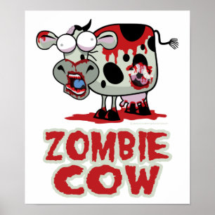 Zombie Cow Poster