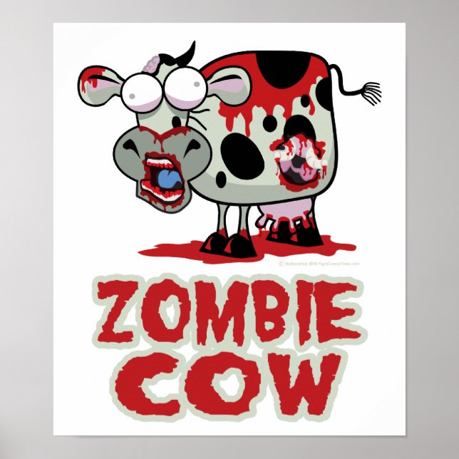 Zombie Cow Poster (Vorne)