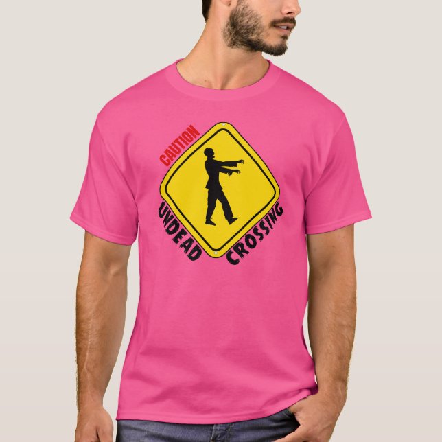 Zombie Crossing T-Shirt (Vorderseite)