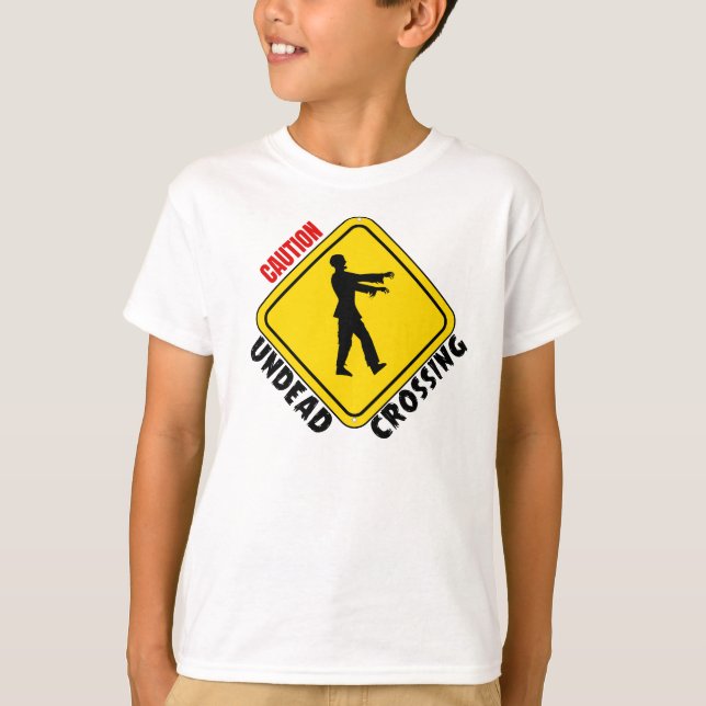 Zombie Crossing T-Shirt (Vorderseite)
