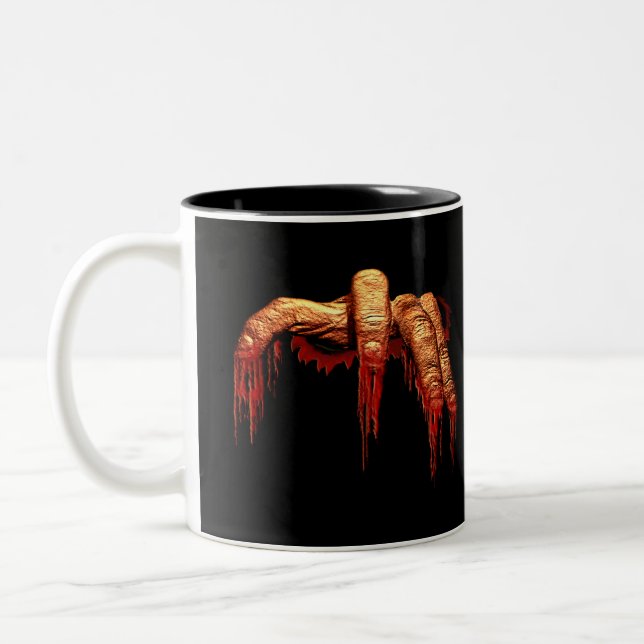 Zombie Cup Gory Untot Zombie Geschenke Tasse / Cup (Links)