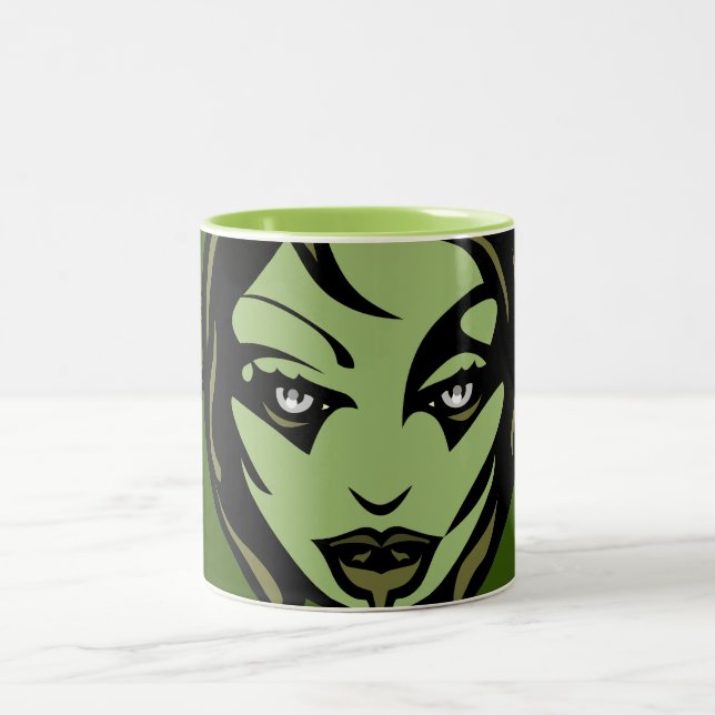 Zombie Cup Tasse Personalisiert Halloween Zombie C (Mittel)