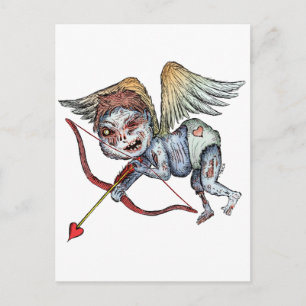 Zombie Cupid Postkarte