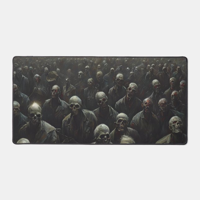 Zombie Daywalker-Herde Schreibtischunterlage (Vorderseite)