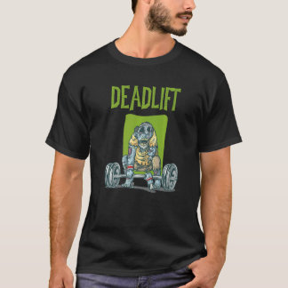 Zombie Deadlift Weichtrainage Training Workout T T-Shirt