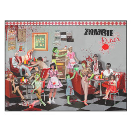  Zombie Diner Tischdecke