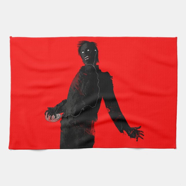 Zombie Dish Handtuch (Horizontal)