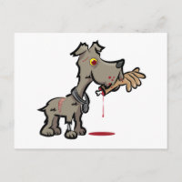 Zombie Dog Illustration durch tägliche Untote