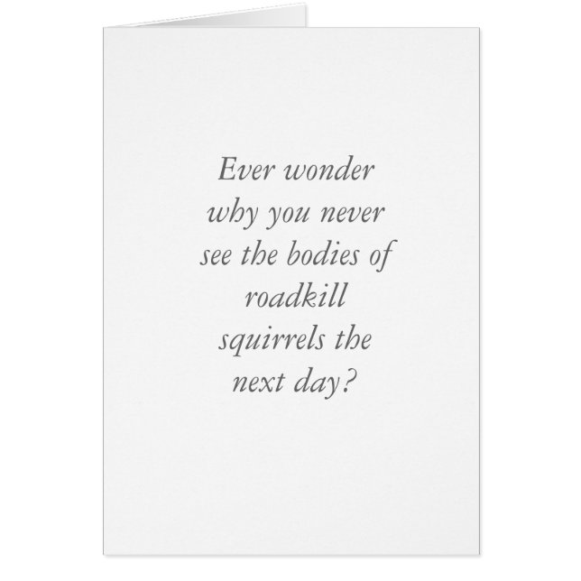 Zombie-Eichhörnchen (Vorne)