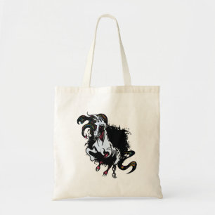 Zombie-Einhorn stehend Tragetasche