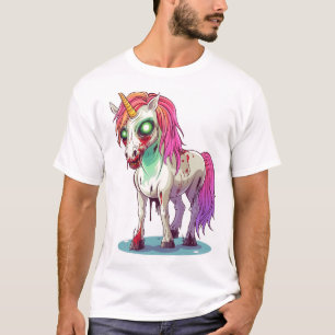 Zombie Einhorn T-Shirt
