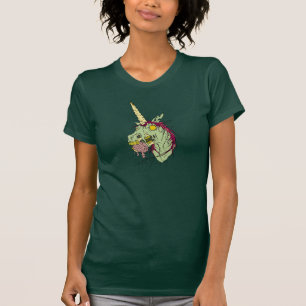 Zombie-Einhorn-T-Shirt T-Shirt