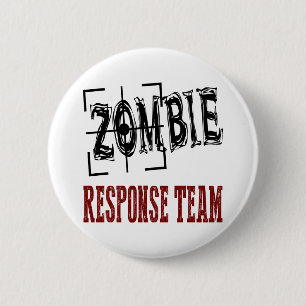 Zombie-Einsatzteam-Schaltfläche Button
