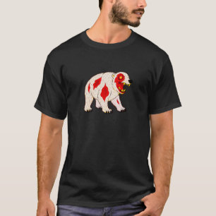 Zombie-Eisbär-Tier - Untoter Schrecken Spuk Grusel T-Shirt