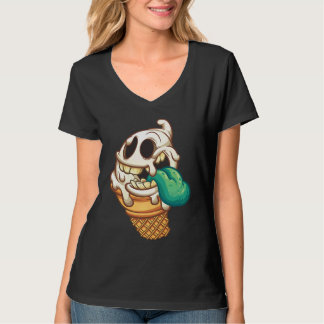 Zombie-Eiscreme-Auto-Monster T-Shirt