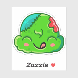 Zombie-Eiscreme-Leckermaul - Ice Cream Jump Aufkleber