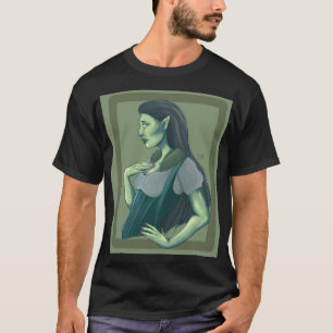 Zombie-Elf-Fantasy-Comic-Art T-Shirt