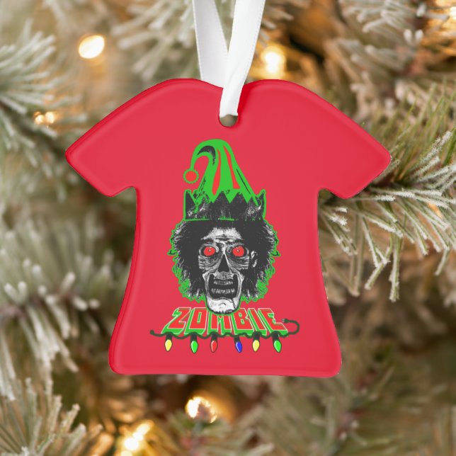 ZOMBIE ELF ORNAMENT (Baum)