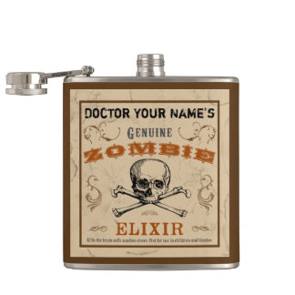 Zombie Elixir Anpassbare Flasche Flachmann