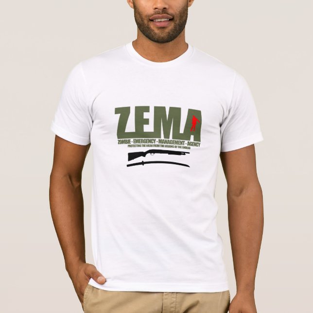 Zombie.Emergency.Management.Agency T - Shirt (Vorderseite)