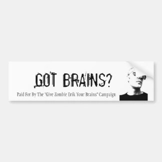Zombie-Erik-Autoaufkleber Autoaufkleber