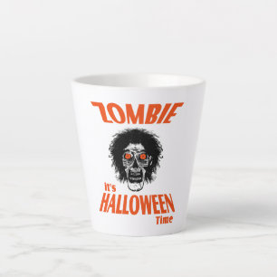 ZOMBIE Es ist Halloween-Zeit Milchtasse