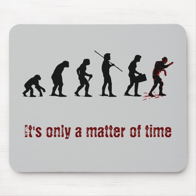 Zombie-Evolution Mousepad (Vorne)