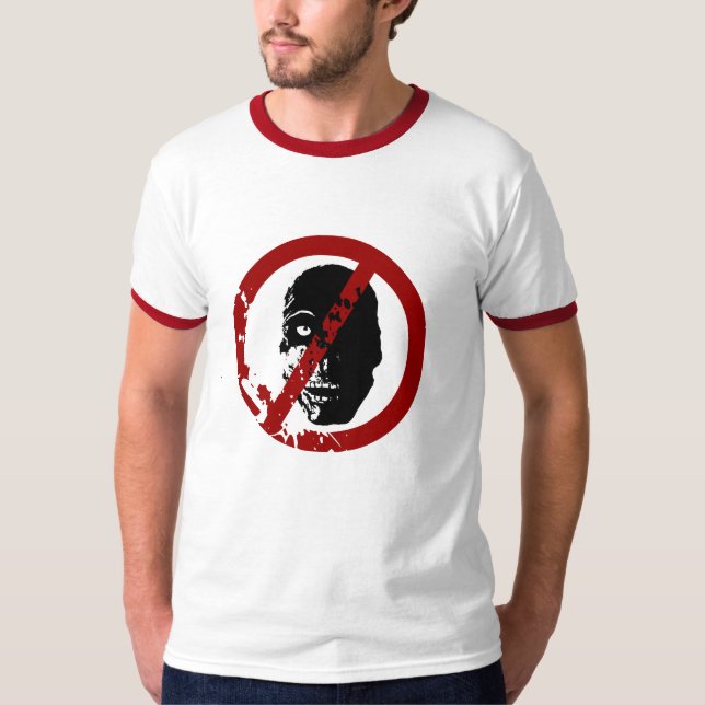 Zombie-Experte - Spritzer T-Shirt (Vorderseite)